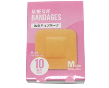 ダイソー,救急用品,キズテープ